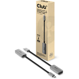 Club 3d usb-c naar displayport 1.4 actieve adapter (grijs)