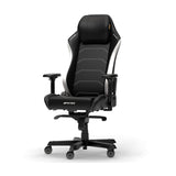 Dxracer master xl black white epu leathe gamestoel (zwart wit)