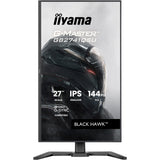 Iiyama g-master black hawk gb2741qsu-b1 27 gaming monitor (zwart, hdmi, displayport, 2x usb-a, usb-b, 144 hz)