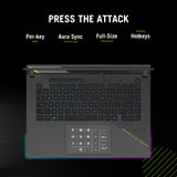 Asus rog strix g16 g614pw-rv006w 16 gaming laptop (grijs | r9 8940hx | rtx 5080 | 16 gb | 1 tb ssd)