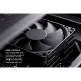 Noctua nh-l9x65 chromax.black cpu-koeler (zwart, 4-pin pwm-aansluiting)