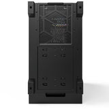 Montech air 1000 premium midi tower behuizing (zwart | 3x usb-a | tempered glass)