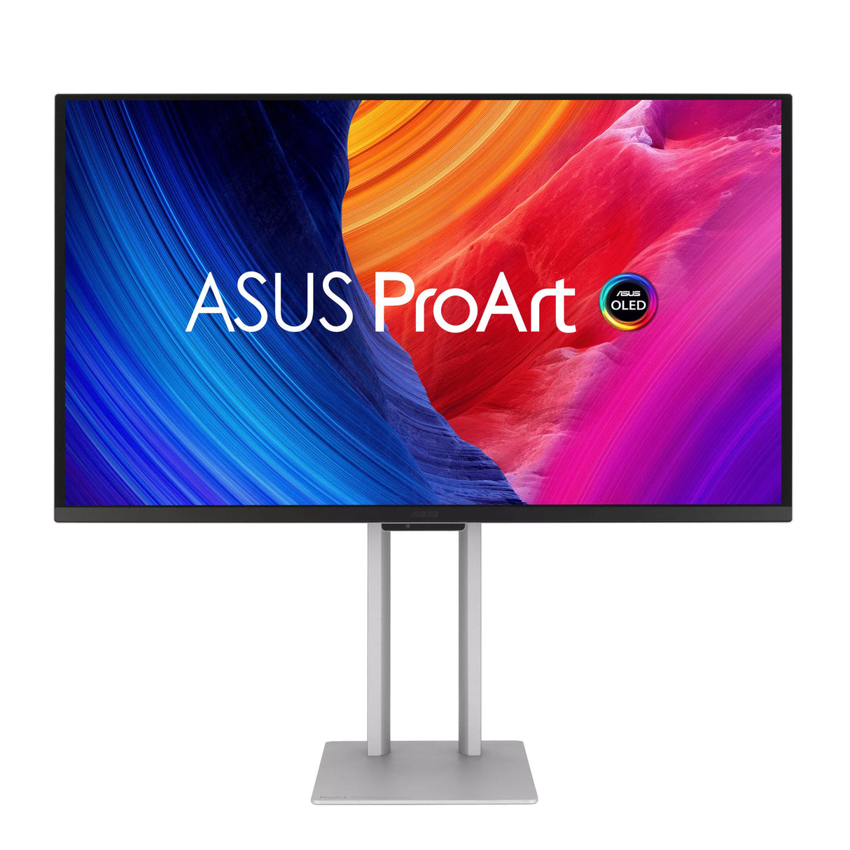 Asus proart pa27ucdmr 26.5 4k uhd monitor (zilver, hdmi, displayport, usb-a, usb-c, 2x thunderbolt 4)