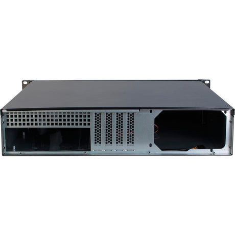 Inter-tech 2u-2098-sk rack behuizing (zwart | 2x usb-a)