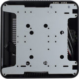 Inter-tech itx a80 htpc behuizing (zwart | 2x usb-a)