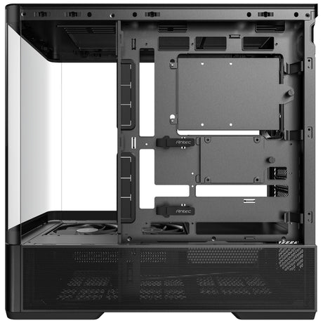 Antec c6 curve air midi tower behuizing (zwart | 2x usb-a | 1x usb-c | tempered glass)