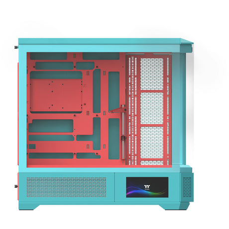Thermaltake view 600 tg mint strawberry big tower behuizing (mint bes | 2x usb-a | 1x usb-c | tempered glass)