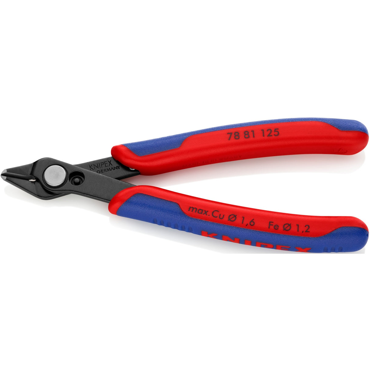 Knipex 78 81 125 zijsnijtang 64 hrc 125mm