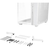 Be quiet! light base 600 lx midi tower behuizing (wit | 2x usb-a | 1x usb-c | rgb | tempered glass)