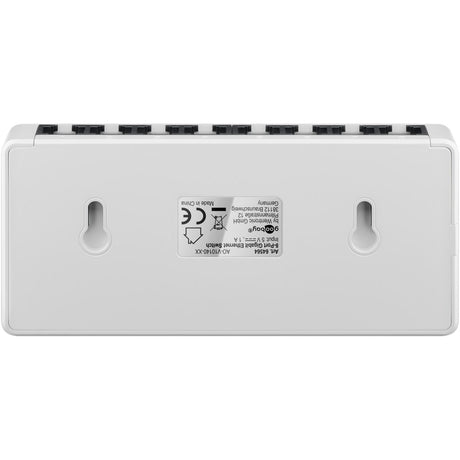 Goobay 8-poort gigabit ethernet switch (wit)