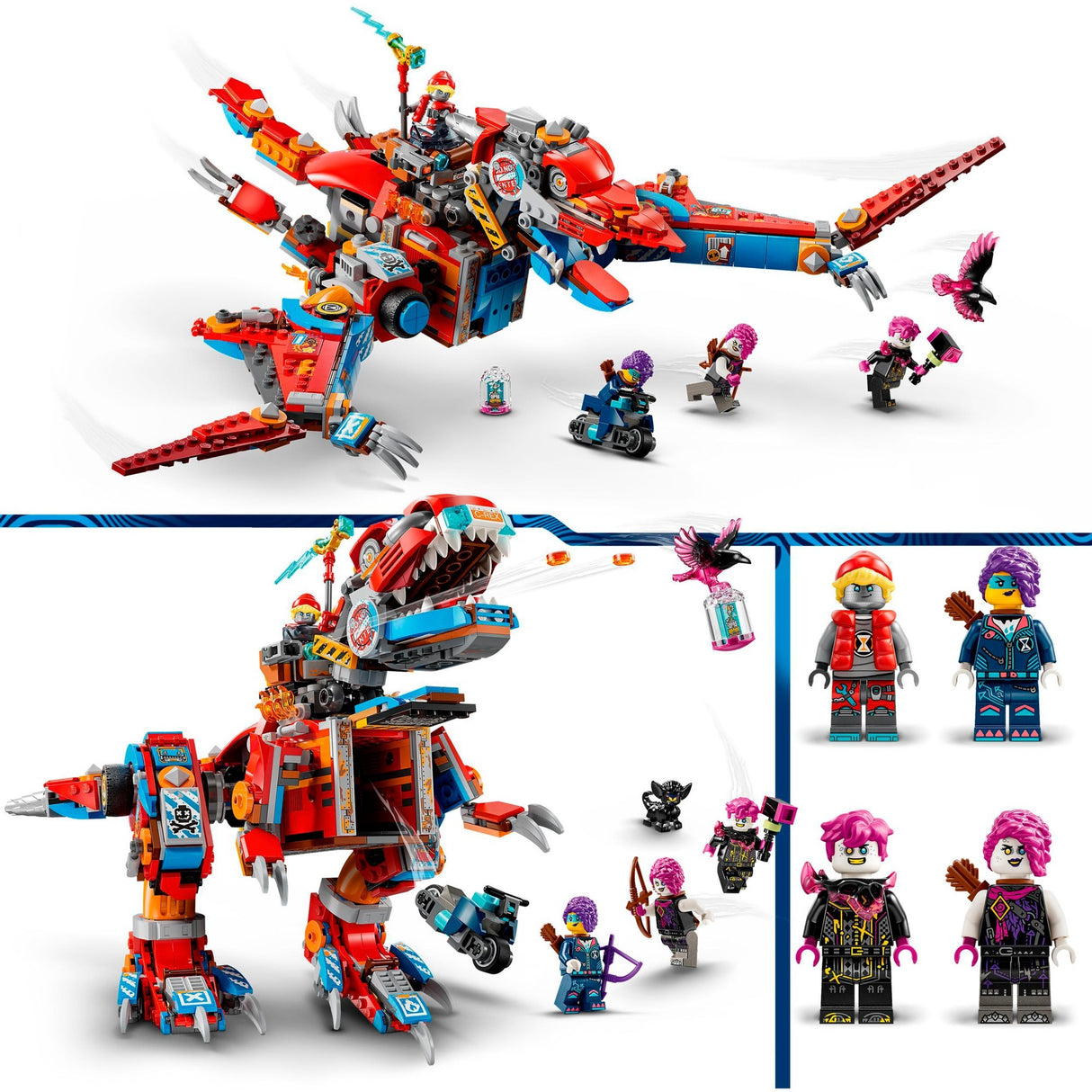 Lego dreamzzz coopers robotdinosaurus c. rex - 71484