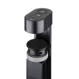 Neomounts ds22-840bl6 bureaucontactdoos met klem en usb-c en usb-a poorten - quick-charge stekkerdoos (zwart)