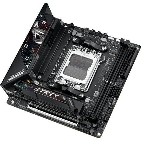 Asus rog strix b850-i gaming wifi socket am5 moederbord (2.5gb-lan, wi-fi 7, bt, sound, mini-itx)
