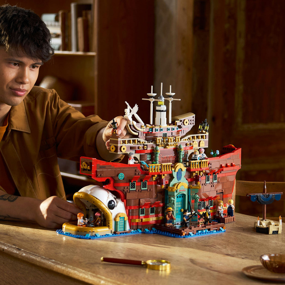 Lego ® one piece het drijvende restaurant baratie - 75640
