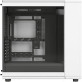 Fractal design north xl rc chalk white tg clear midi tower behuizing (wit houtkleur | 2x usb-a | 1x usb-c | tempered glass)