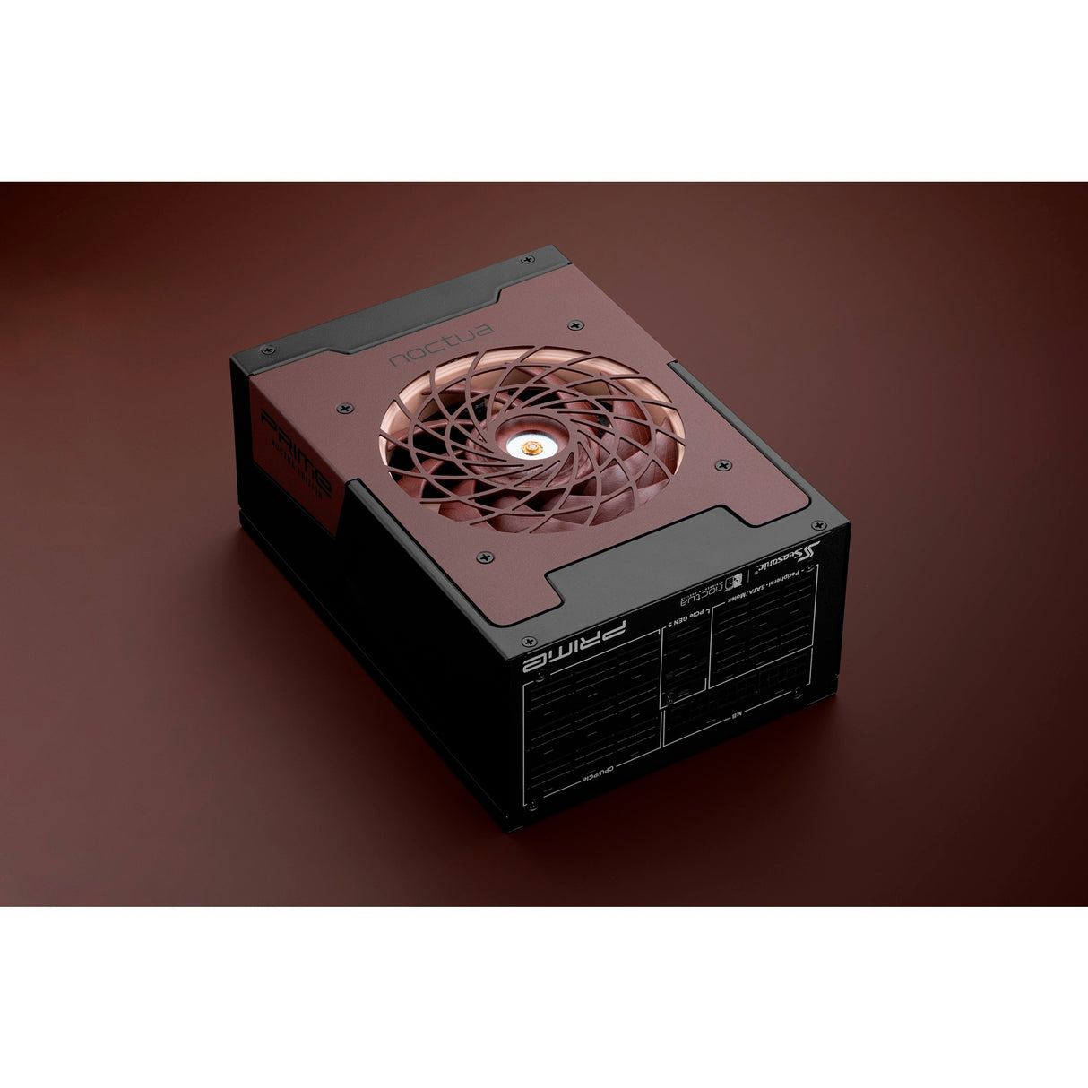 Noctua prime tx-1600 edition modulaire 1600 watt voeding (zwart, 2x 12vhpwr, 6x pcie)