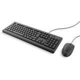 Trust primo keyboard mouse set desktopset (zwart, us lay-out (qwerty), membraan, 100%)
