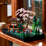 Lego icons rustgevende tuin botanisch mindfulness bouwpakket voor volwassenen - 10315