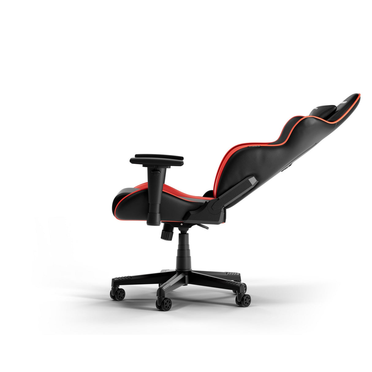 Dxracer gladiator l black red pvc leather gamestoel (zwart rood)