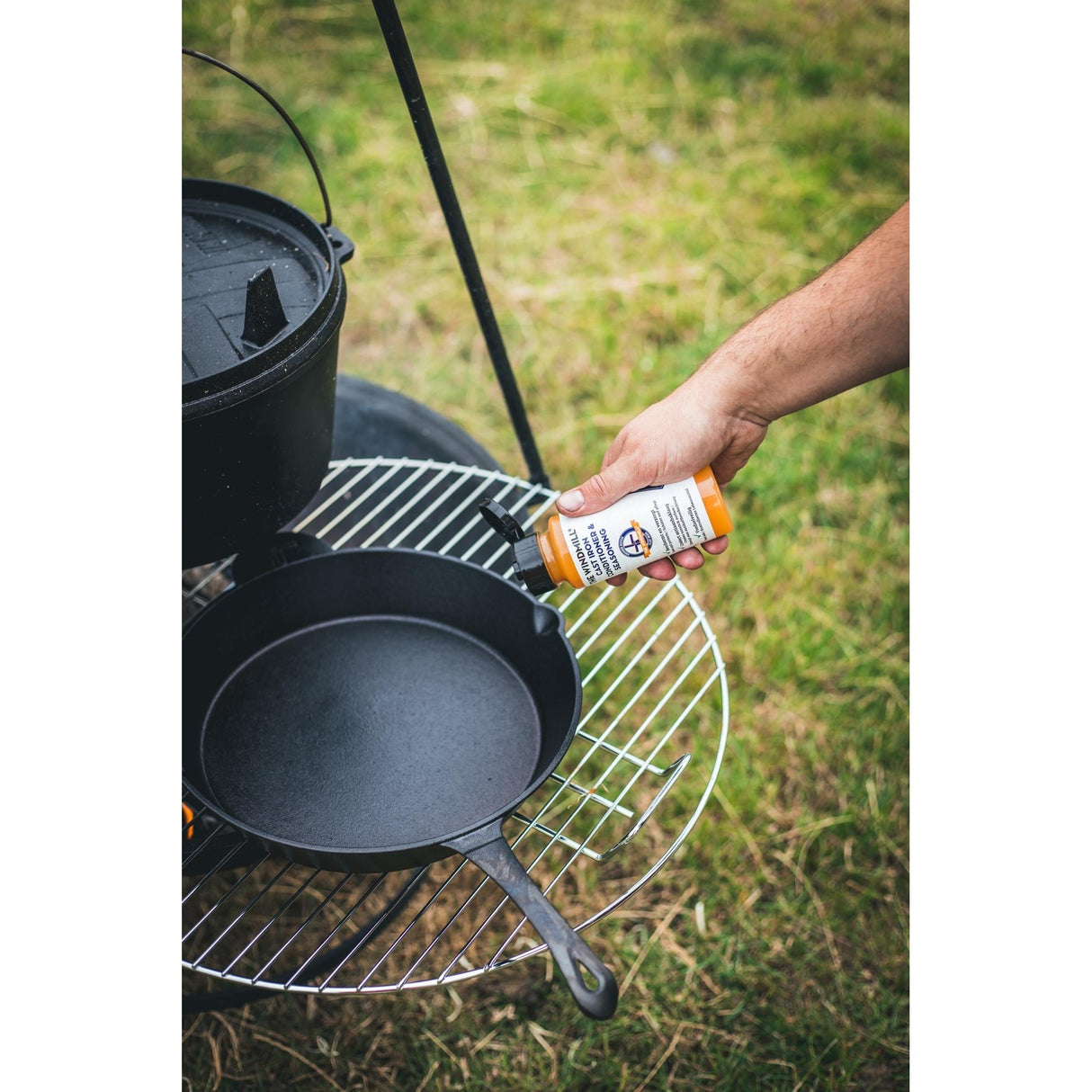 The windmill seasoning cast iron conditioner olie (250 ml)