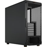 Fractal design north xl midi tower behuizing (zwart houtkleur | 2x usb-a | 1x usb-c | tempered glass)