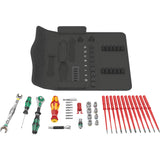 Wera kraftform kompakt w 2 gereedschapsset (zwart, 35-delig)