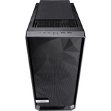 Fractal design meshify c midi tower behuizing (zwart | 2x usb-a | tempered glass)