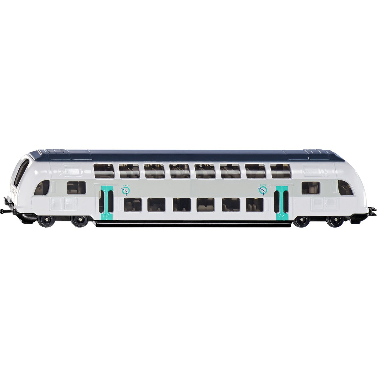 Siku super - dubbeldekker trein modelvoertuig (schaal 1:87)