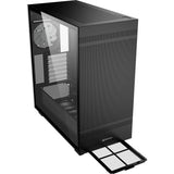 Sharkoon rebel c50 black rgb midi tower behuizing (zwart | 2x usb-a | 1x usb-c | rgb | tempered glass)