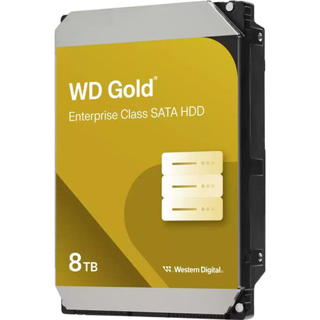 Wd gold enterprise class 8 tb harde schijf (8005fryz, sata 600, 24 7)