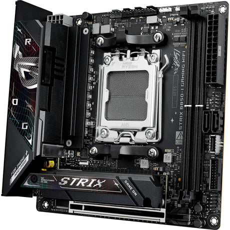 Asus rog strix b850-i gaming wifi socket am5 moederbord (2.5gb-lan, wi-fi 7, bt, sound, mini-itx)