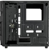 Sharkoon vg7-w rgb midi tower behuizing (zwart | 2x usb-a | rgb | window)