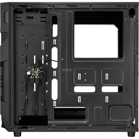 Sharkoon vg7-w rgb midi tower behuizing (zwart | 2x usb-a | rgb | window)