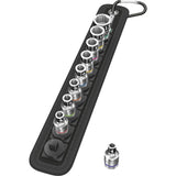 Wera belt a 1 zyklop doppen set dopsleutel (zwart, 10-delig, met vasthoudfunctie, met 1 4 -aandrijving)
