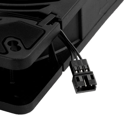 Silverstone air penetrator 140i argb case fan (zwart, 139 x 139 x 25 mm, pwm)
