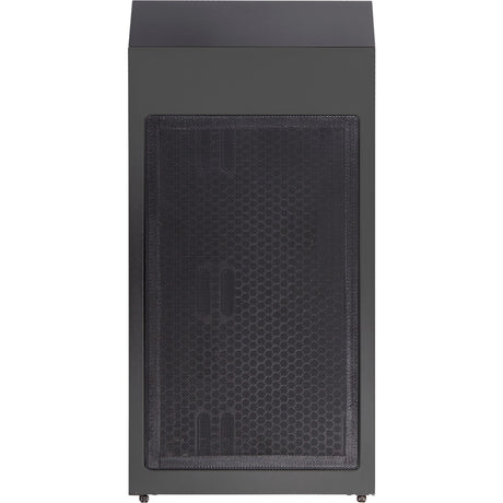 Silverstone fara r1 v2 midi tower behuizing (zwart | 3x usb-a | tempered glass)