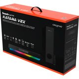 Creative sound blaster katana v2x soundbar (zwart)