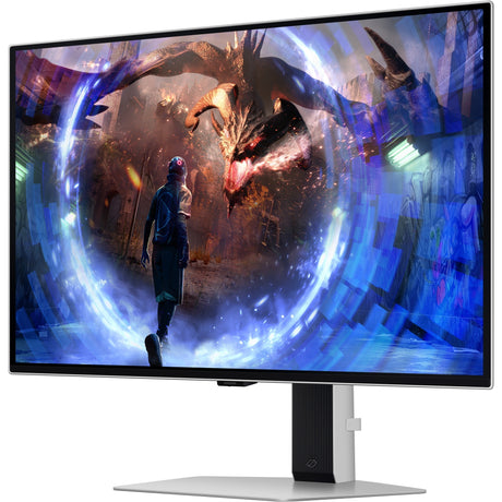 Samsung odyssey oled g6 ls27dg 27 gaming monitor (zilver, 2x hdmi, displayport, 2x usb-a, 360 hz)