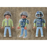 Playmobil dino rise - saichania: verdediging van de vechtersbazen constructiespeelgoed (70626)