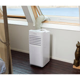 Bestron aac9000 mobiele airconditioner (wit, koelvermogen 2,6 kw | met cfc-vrij koelmiddel | 9000 btu h)