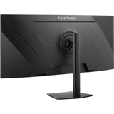 Viewsonic va3820c uwqhd+ 21:9 curved monitor met usb-c hub 38 ultrawide (zwart, 2x hdmi, 1x displayport, usb-c, usb-b )