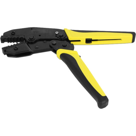 Delock universele coax krimptang (zwart geel, 7 diameters)