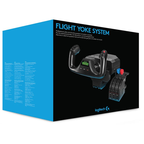 Logitech g saitek pro flight yoke gaming yoke (pc, mac)