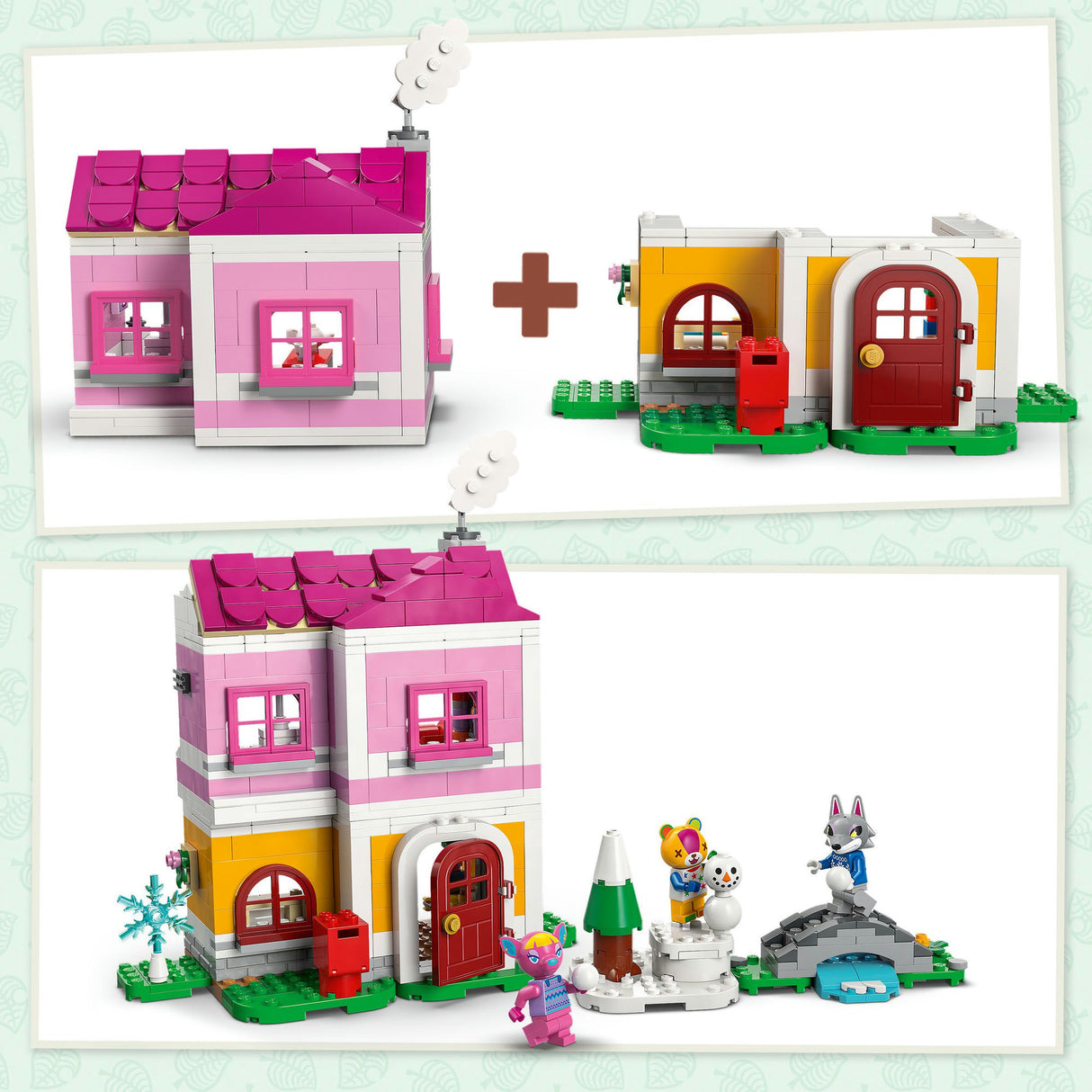 Lego ® animal crossing™ creatieve huizen: seizoenenlang plezier - 77057