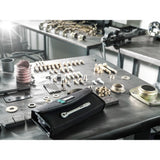 Wera 8100 sb 11 zyklop metalen ratelset, 3 8 gereedschapsset (zwart groen, 29-delig, volledig metalen ratel met vierkantaandrijving)