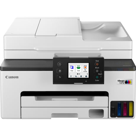 Canon maxify gx2051 all-in-one inkjetprinter met faxfunctie (wit, printen, kopiëren, scannen, faxen, wi-fi)