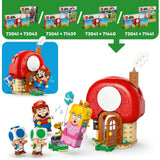 Lego ® super mario™ toads huisfeestje, speelgoed - 72041
