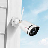 Foscam fi9911w, 3mp wifi buiten ip beveiligingscamera (wit)