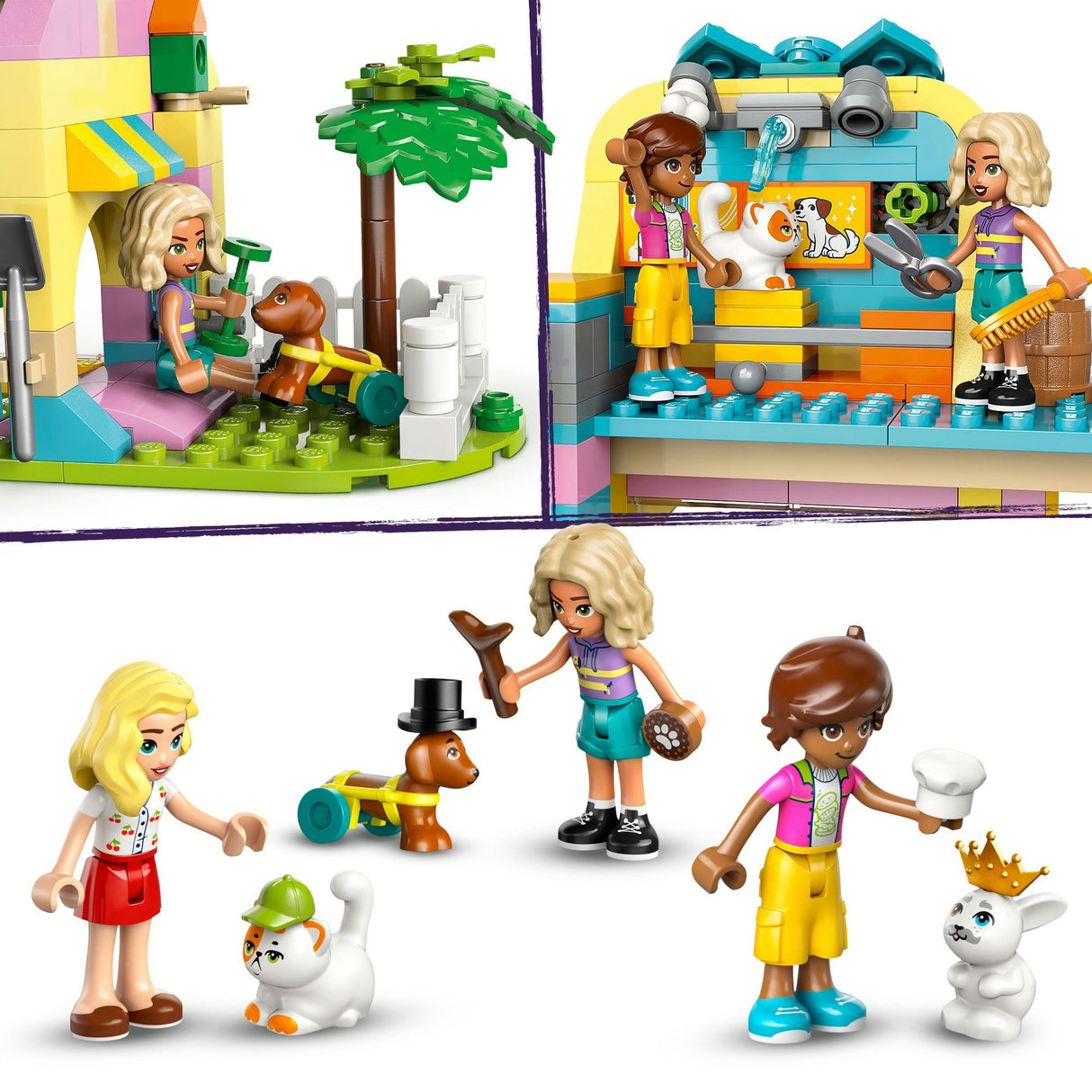 Lego friends winkel met dierenaccessoires - 42650