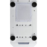 Silverstone fara h1m pro midi tower behuizing (wit | 3x usb-a | rgb | window)